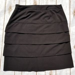 Larry Levine Black Professional Skirt